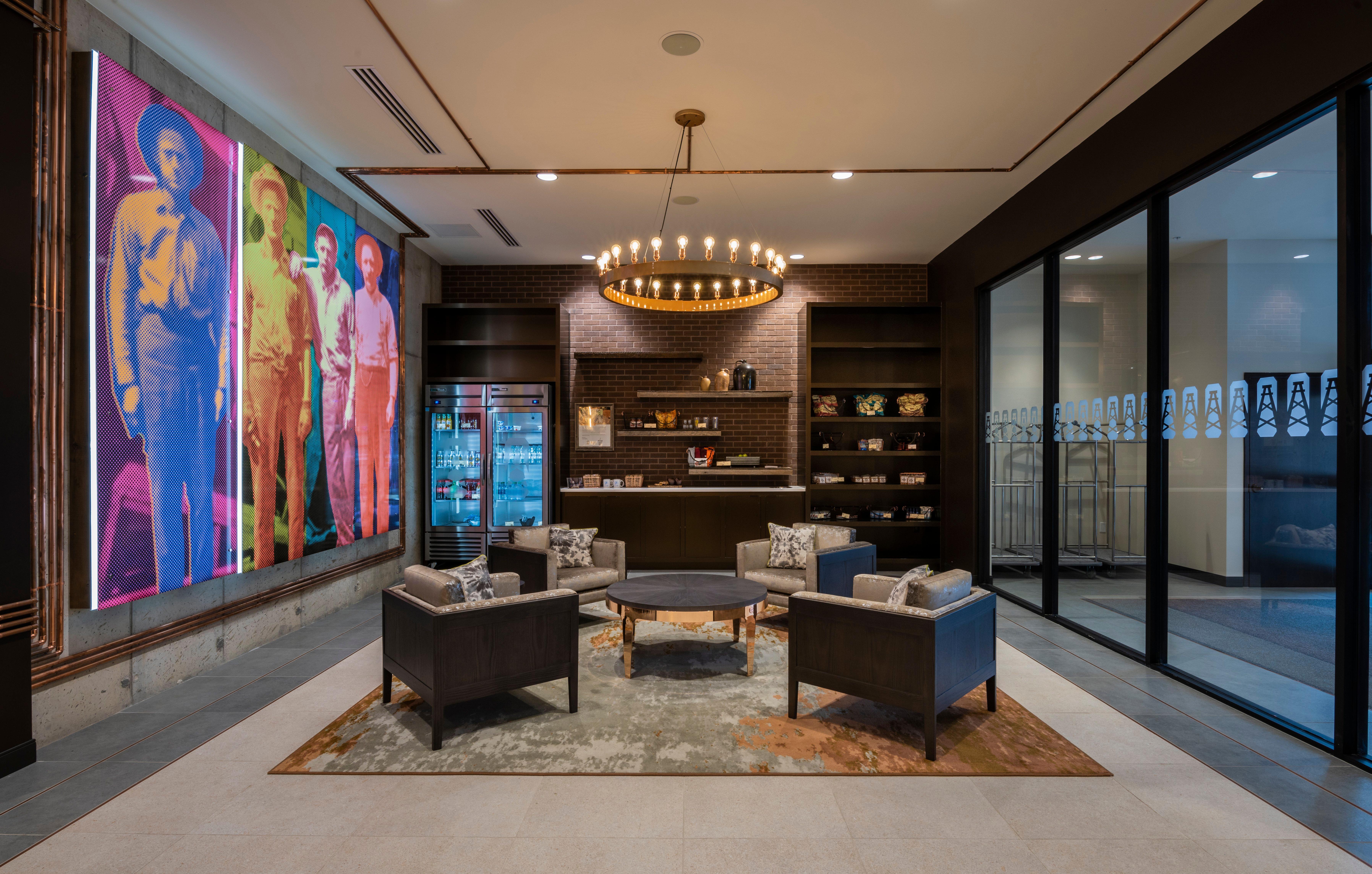 Hotel Indigo Tulsa Dwtn/Entertainment Area Buitenkant foto